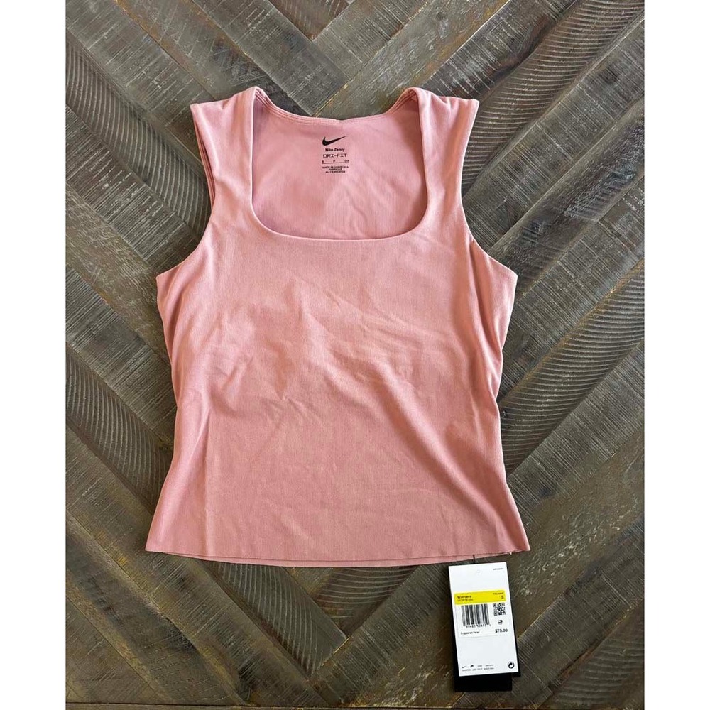 Nike Zenvy Dri-Fit Tank Top Pink InfinaSoft HV3679-685 Womens Small NWT